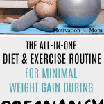 diet and exercise for minimal weight gain during pregnancy
