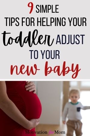 helping your toddler adjust to your new baby