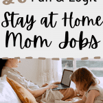 stay at home mom jobs