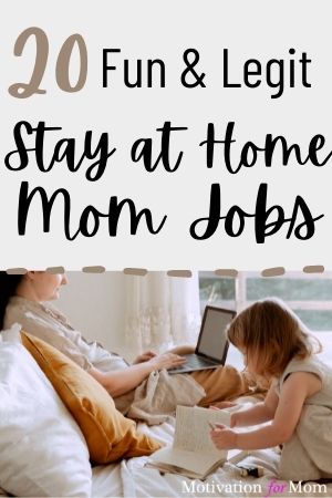 legit stay at home mom jobs