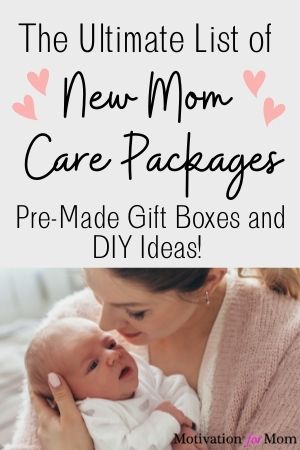 new mom care packages, diy, gift boxes
