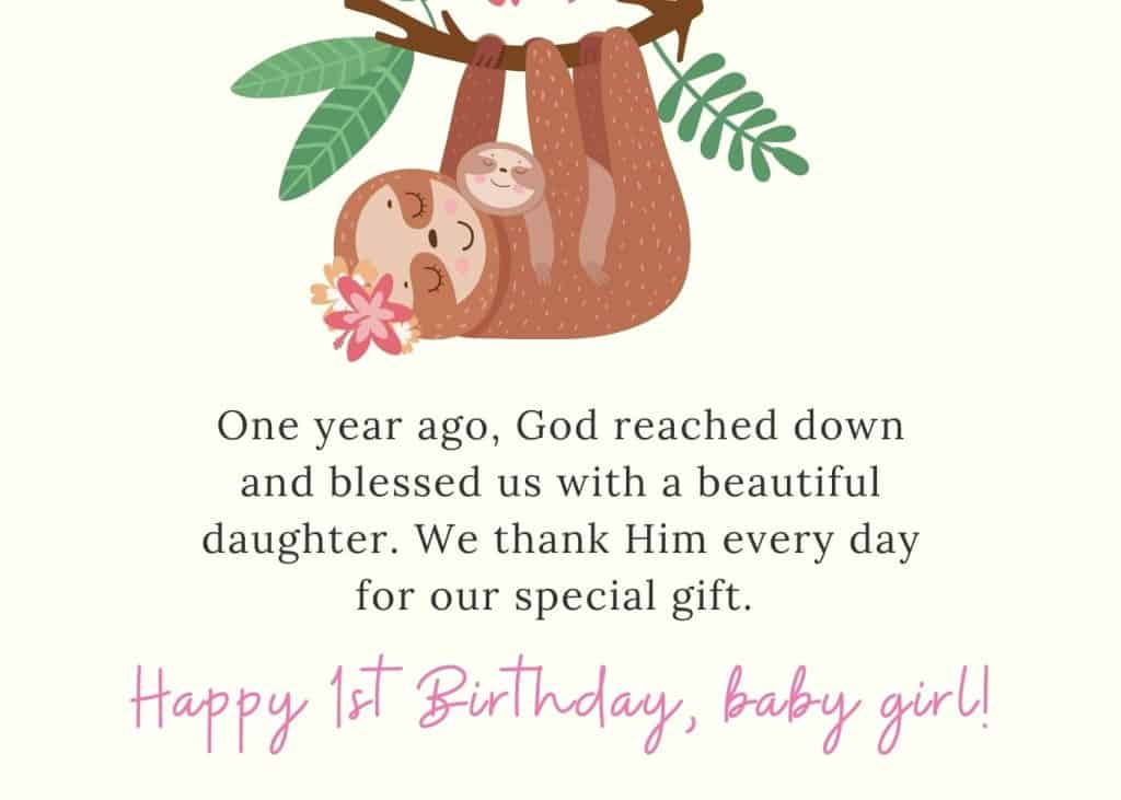 first birthday quotes for baby girl birthday wishes