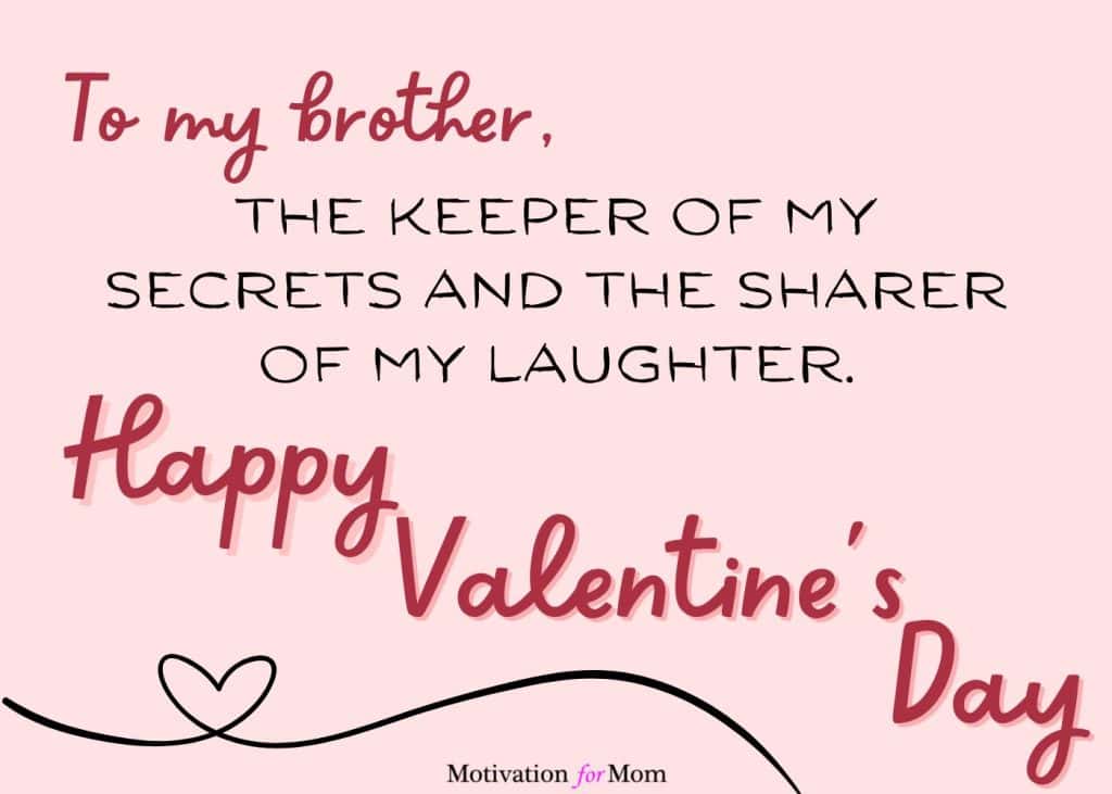 valentine's day quotes for brother | printable valentine's day cards