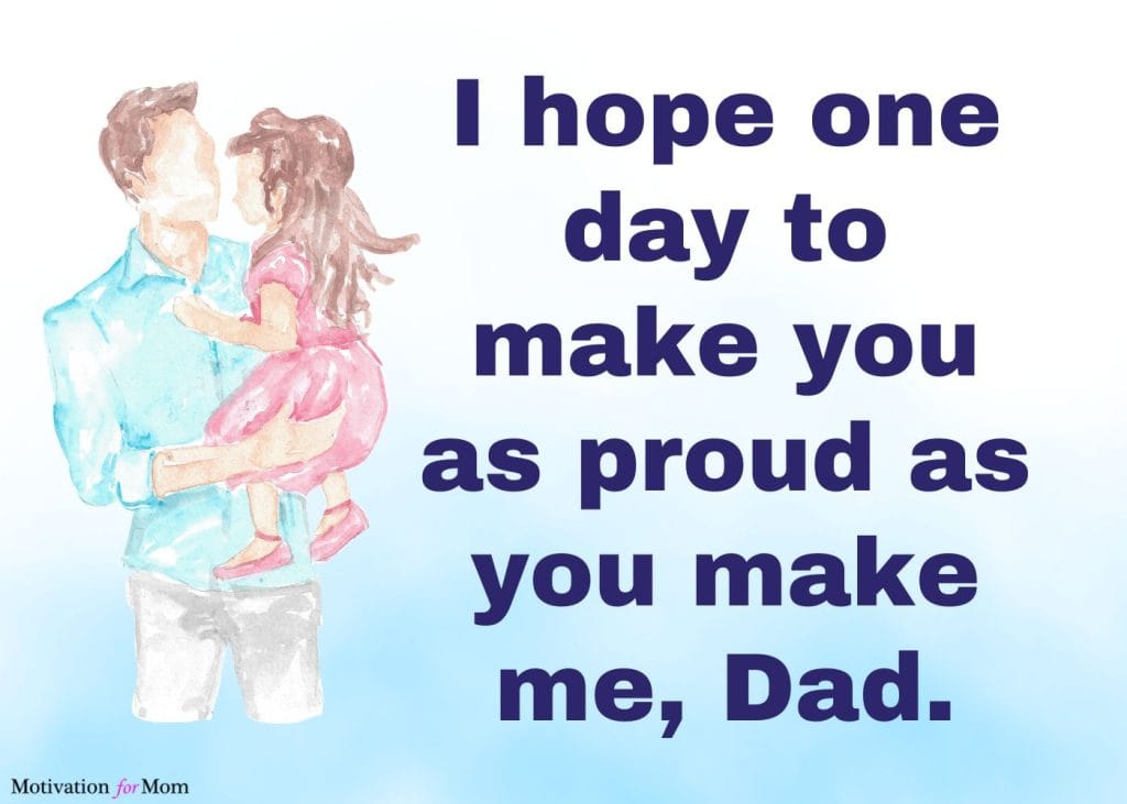 i love my dad quotes from daughter, card for dad