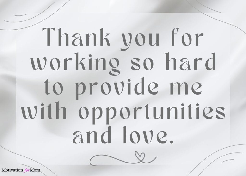 thank you mom and dad quotes, thank you cards for mom and dad