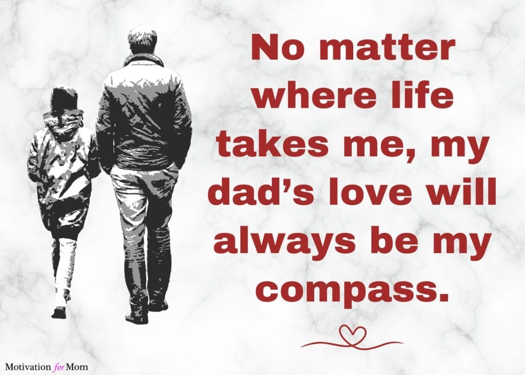 i love my dad quotes from daughter, card for dad