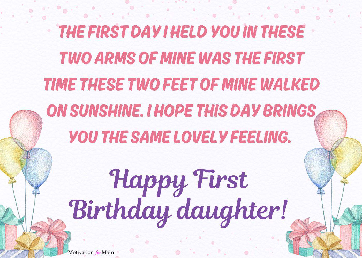 25 Sweet First Birthday Quotes for Baby Girl – Motivation for Mom