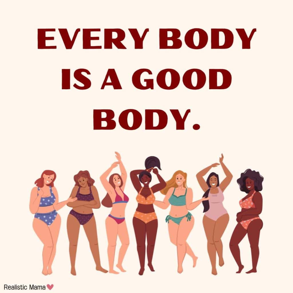 body positive quotes, body confidence positive body image quotes