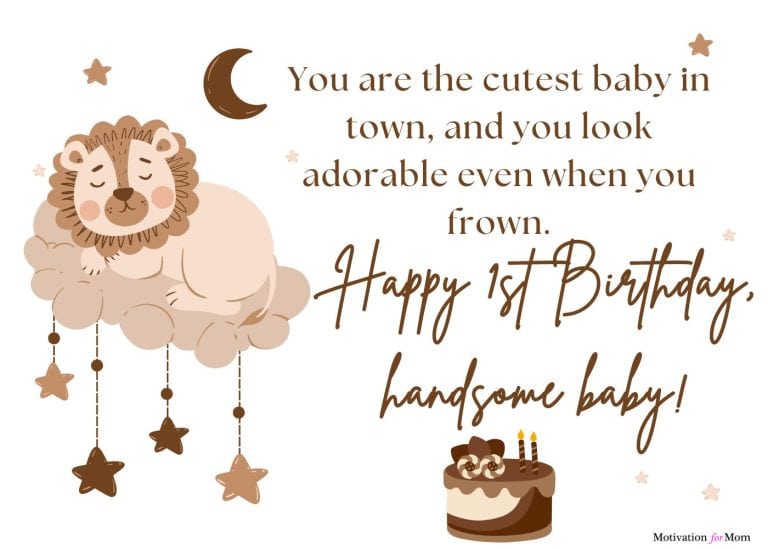 25 Charming First Birthday Quotes for Baby Boy – Motivation for Mom