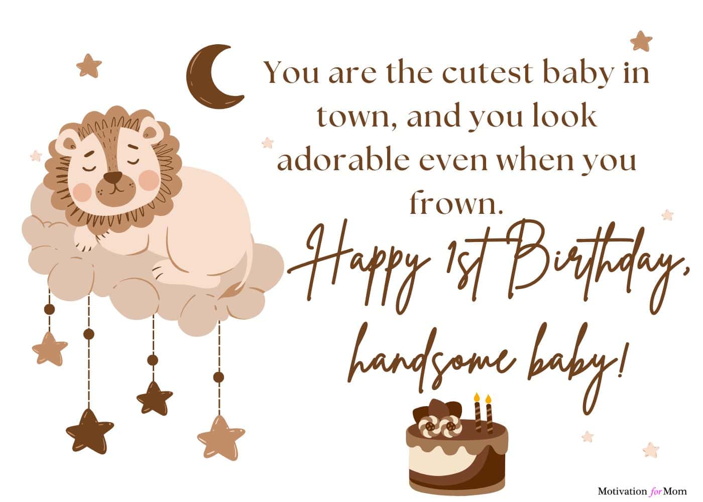 25 Charming First Birthday Quotes for Baby Boy – Motivation for Mom