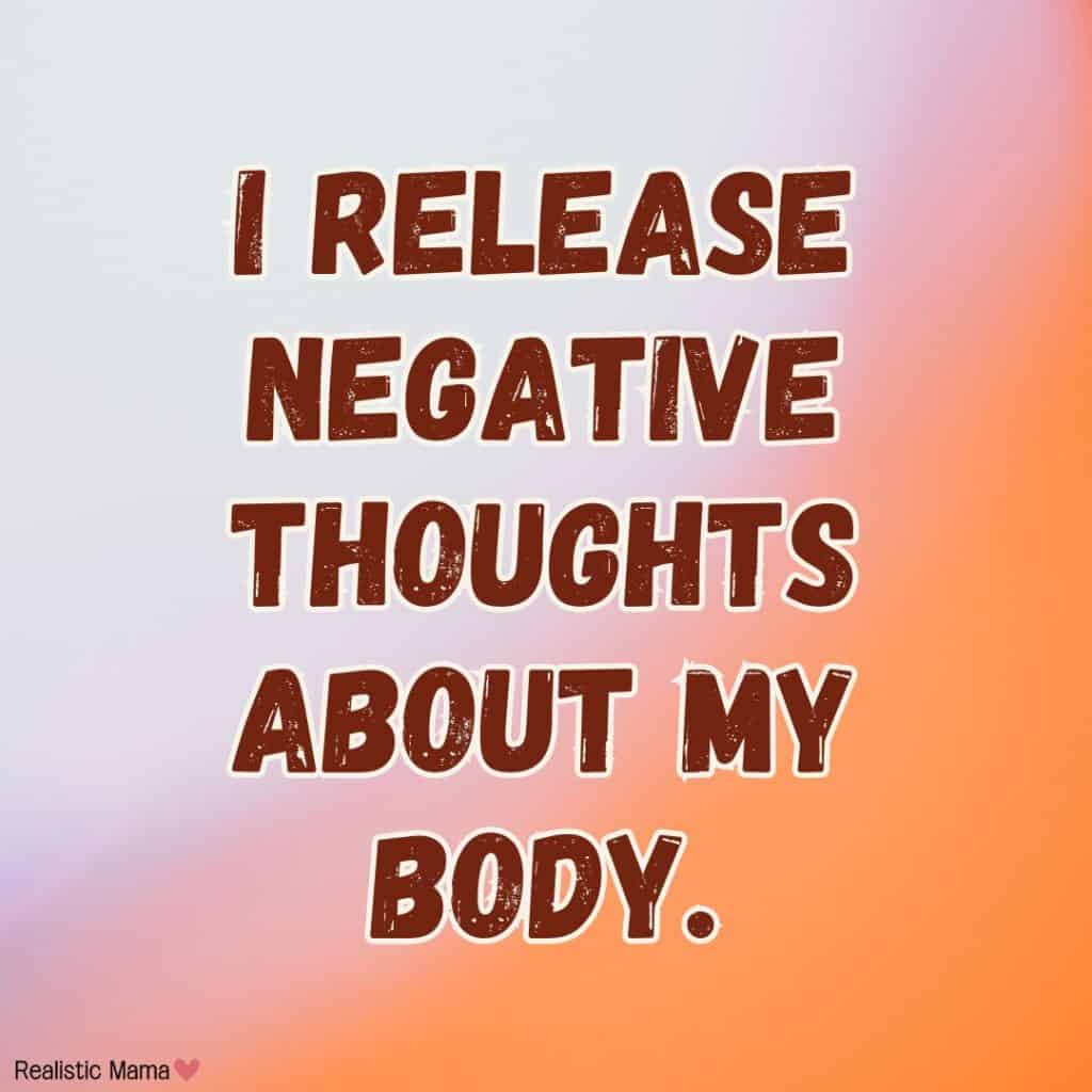 body confidence positive affirmations, positive affirmations for low self esteem