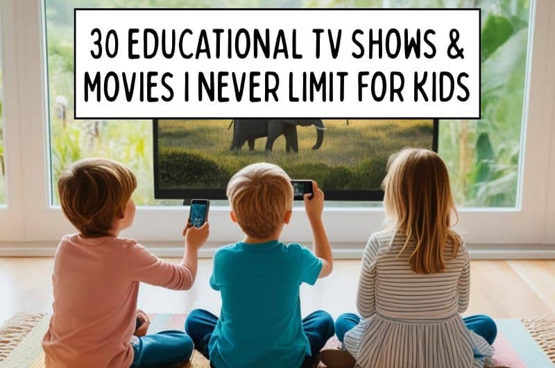 educational tv shows for kids, educational movies for kids, low stimulation shows for kids
